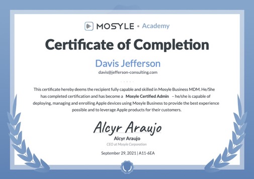 Mosyle certificate_A11-6EA