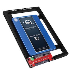 OWC SSD with 2.5-3.5 inch drive adapter